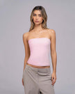 Blusa strapless