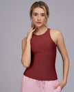 Blusa manga sisa cuello alto