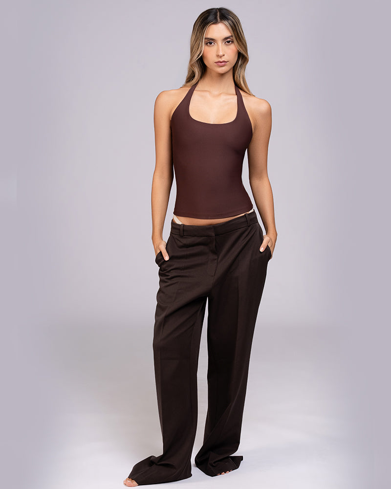 Blusa cuello Halter