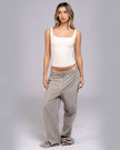 Blusa tirante gruesos escote cuadrado