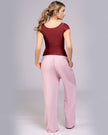 Blusa manga corte escote redondo