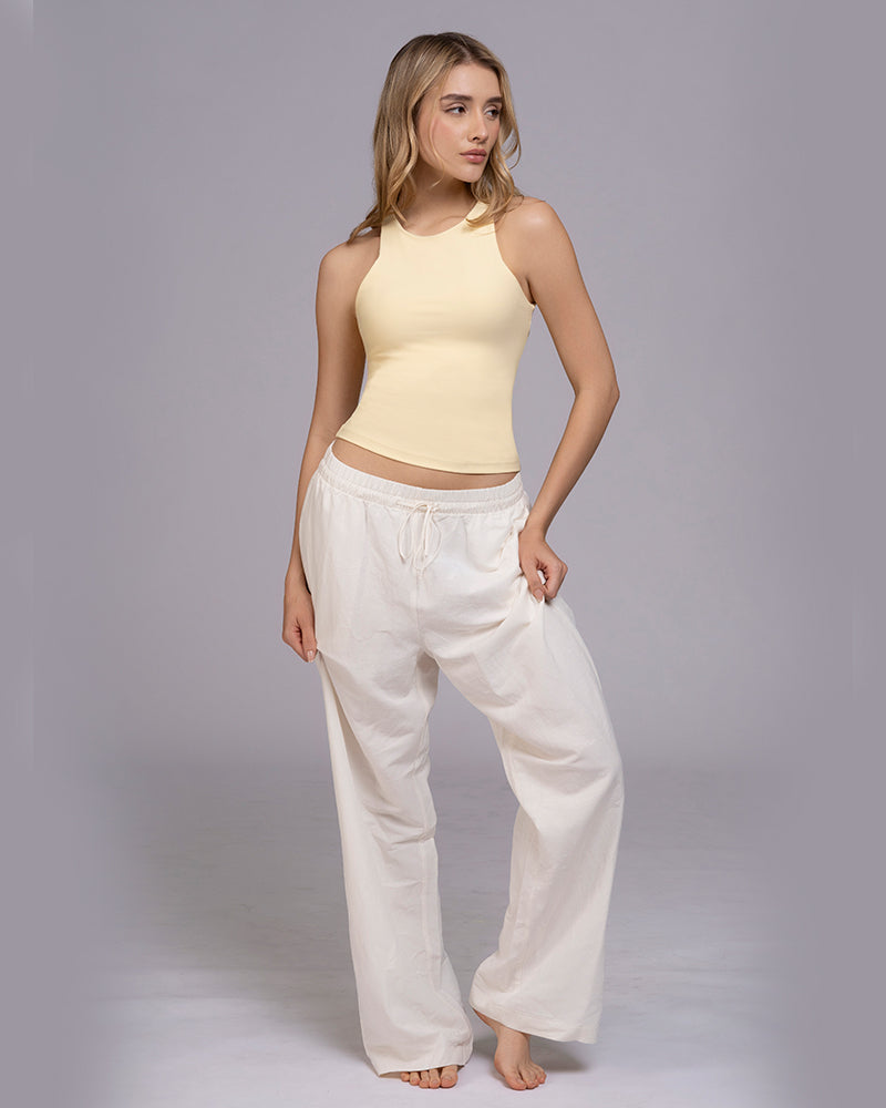 Blusa manga sisa cuello alto