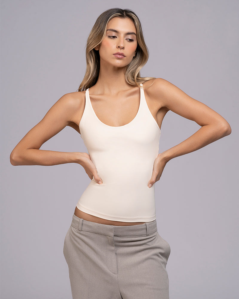 Blusa Tiras espalda cruzada
