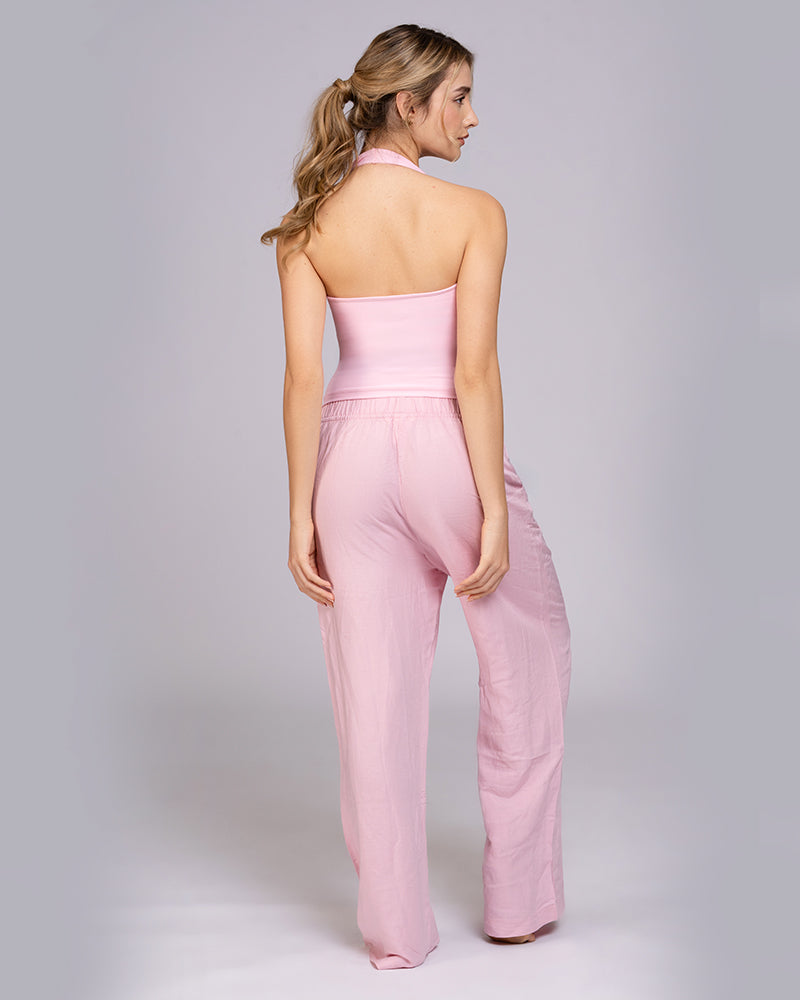 Blusa cuello Halter