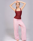 Blusa tirante gruesos escote cuadrado