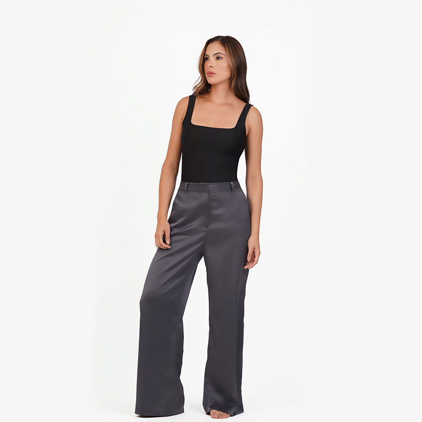 Blusa tirante gruesos escote cuadrado